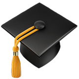 graduation-cap emoji